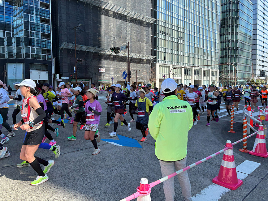 「マラソンフェスティバル ナゴヤ・愛知2026」に団体ボランティアとして参加しました