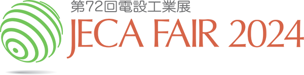 「第72回電設工業展 JECA FAIR 2024」ロゴ