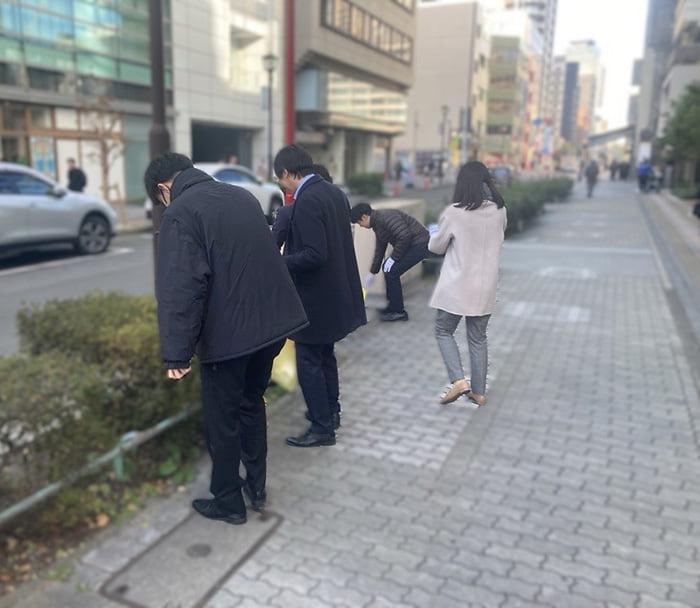 名古屋オフィスでの清掃活動