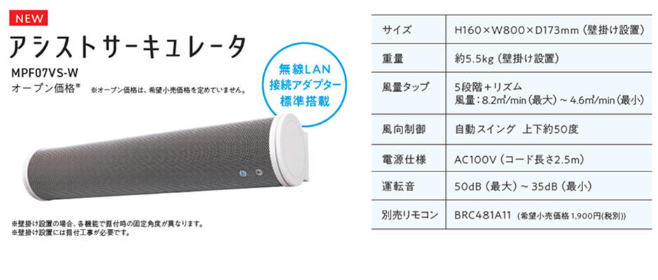 アシストサーキュレーター | 福西電機株式会社